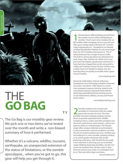the go bag page 1